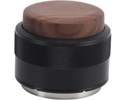 Koffie Tamper - Koffieverdeler Espresso - Espresso Bereiden - Verstelbare Diepte - 51 mm - Zwart