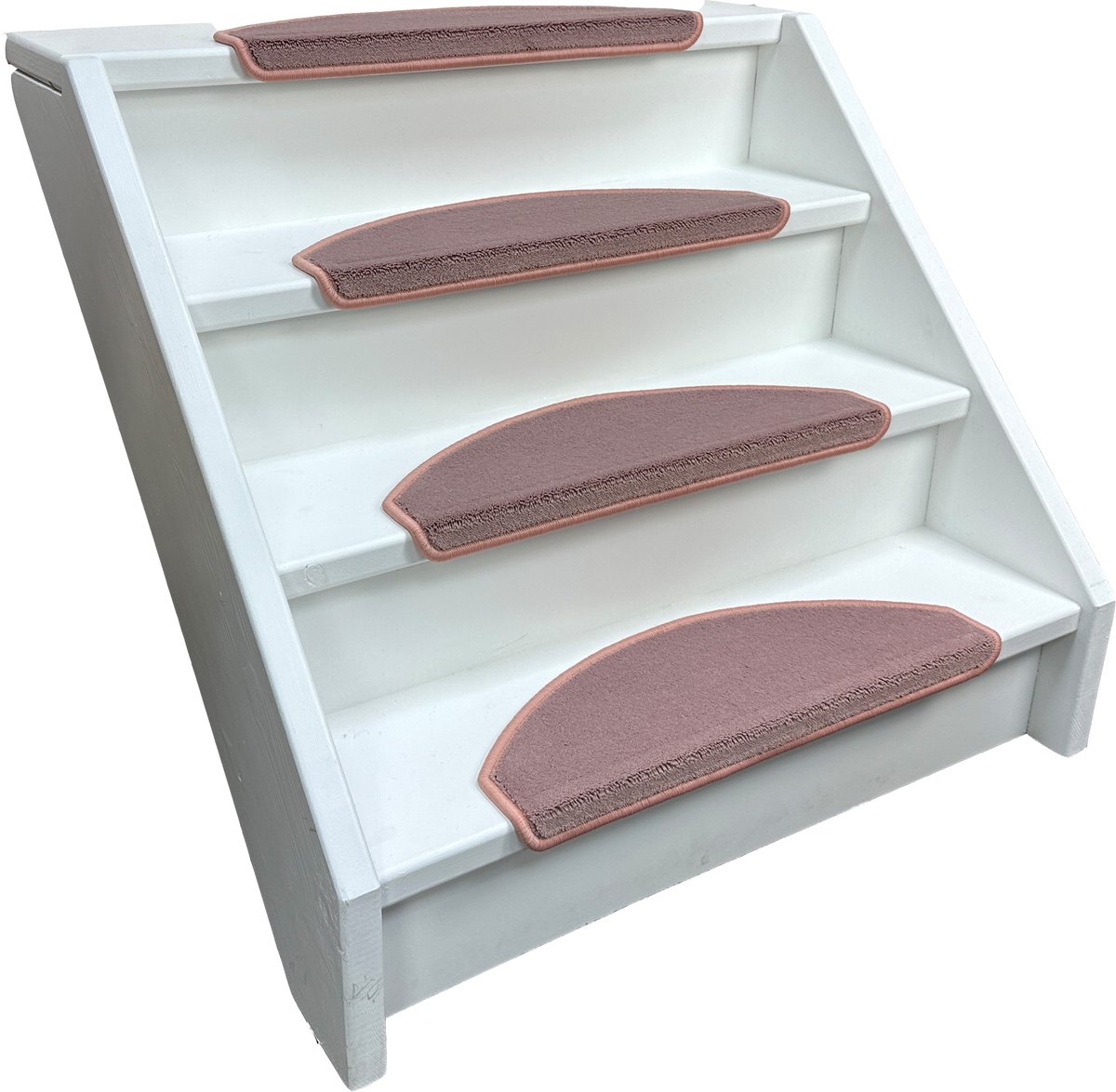 Elite Trapmatten - 13 Roze - trapmatten - 56x17x3,5cm - halve maantjes
