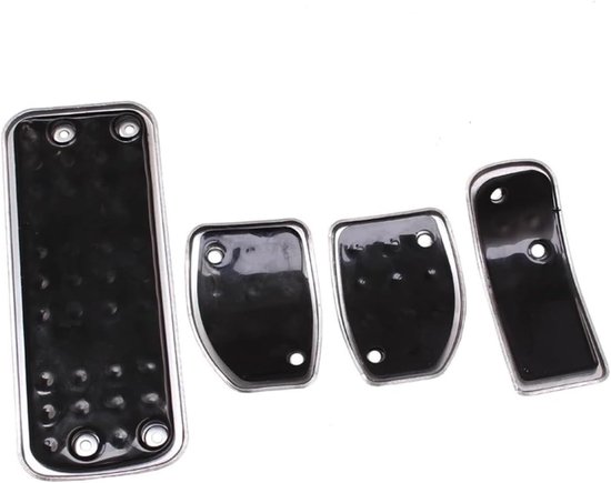 Pedaalkappen Auto - Gasvoetsteun Pedaal - Veilige Rit - Antislip Rubber - Set van 2 - Zwart — afbeelding 3