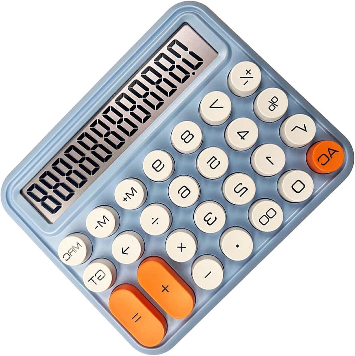 Grote Rekenmachine - Wetenschappelijke Calculator - Financieel Beheer - Gebruiksvriendelijk Ontwerp - 17.5 x 17.2 cm - Blauw