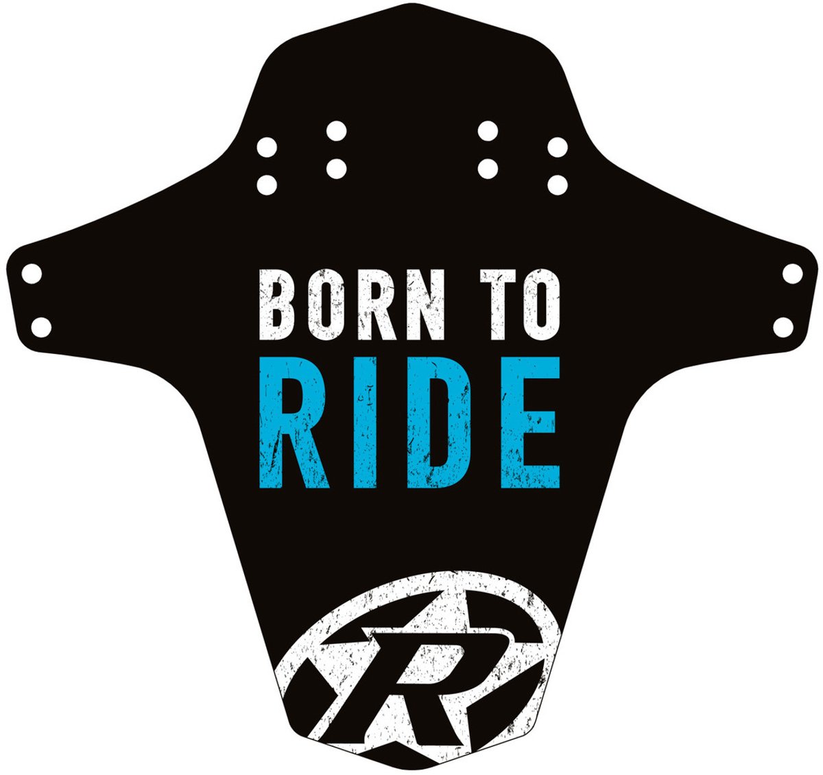 Reverse Mudfender Born To Ride Black-sky Blue - UNI