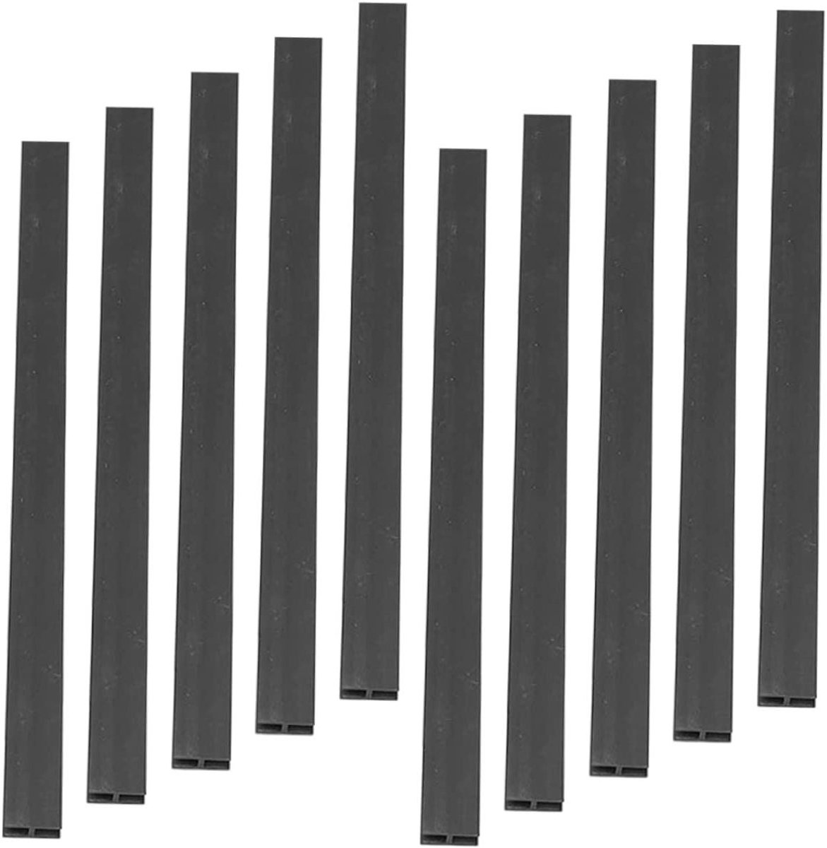 Koffiecapsule Houder - Opslag Strips - Koffiebar Inrichten - Ruimtebesparend Wandmontage - 10 Stuks - Zwart