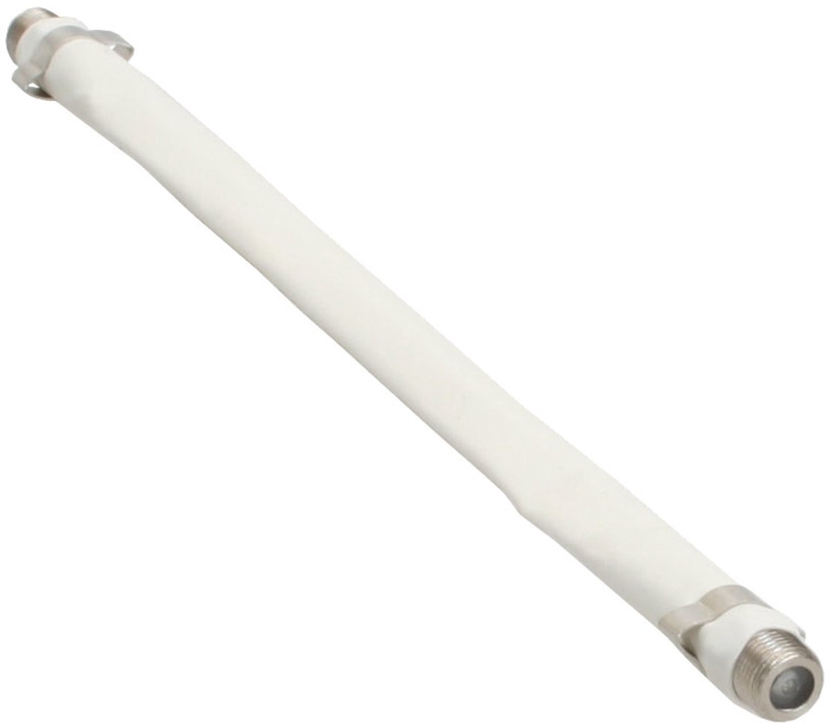 InLine® SAT kabeldoorvoer voor F-connector, wit