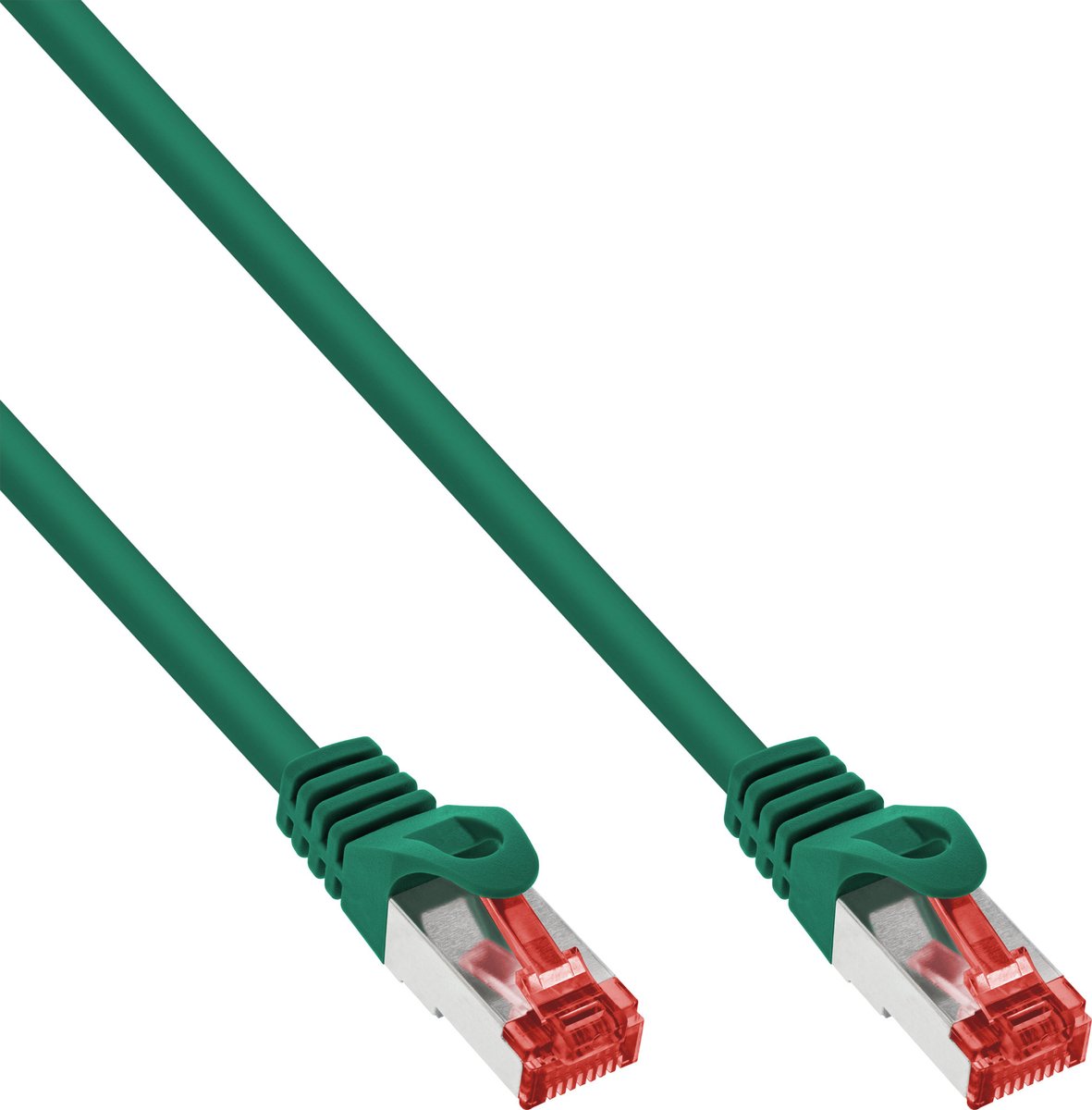 InLine® Patchkabel, S-STP/PiMF, Cat. 6, groen, 40m