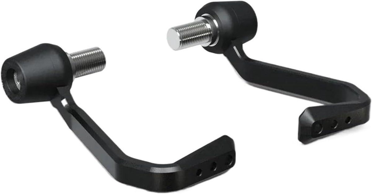 Motor Hendel Beschermers - Stuur Protection - Motor Rijden - CNC Aluminium - 22mm Stuur - Zwart