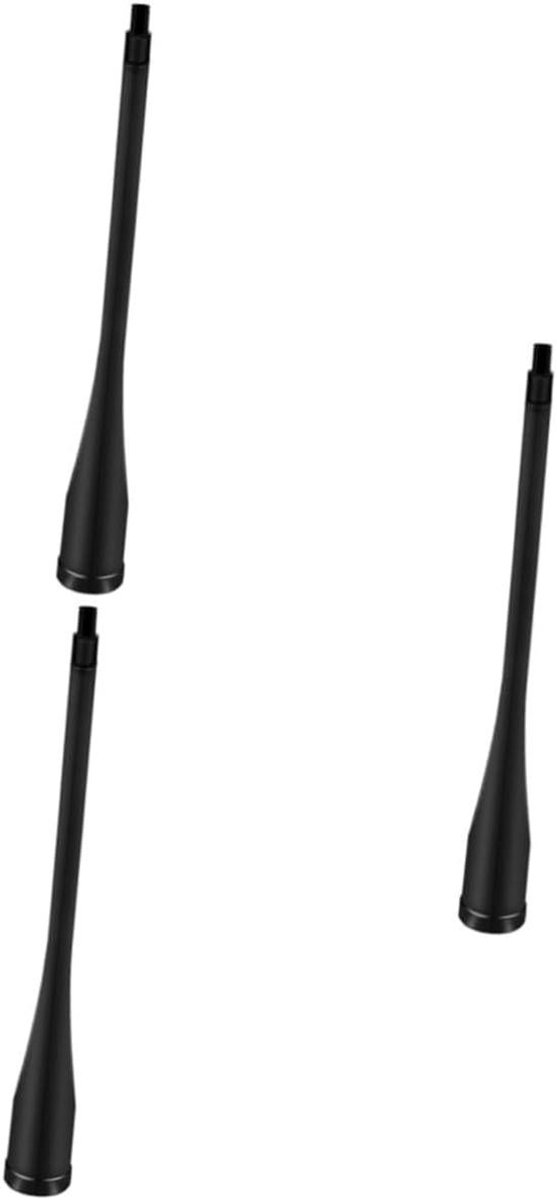 Stofzuiger Mondstukken - Platte Zuigmond - Kleine Hoekjes Reinigen - Universele 32mm Interface - 3 Stuks - Zwart