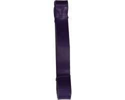 Lisaro Resistance band in different thicknesses - training band, latex pull up fitness bands, resistance bands, training bands, gymnastics band, power band (violet 32 mm thickness)