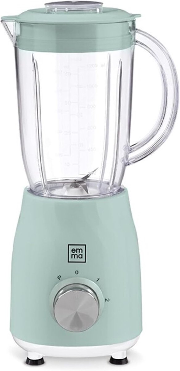 Krachtige Blender - Mixer Keuken - Smoothies Maken - Hoog Vermogen Turbo - 1.2 Liter Kan - Blauw — afbeelding 4