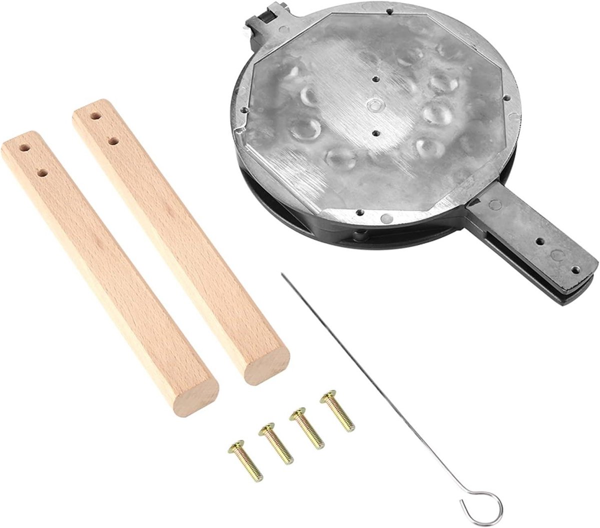 Wafel Maker - Bakvorm Pan - Thuis Gebruik - Anti-aanbaklaag - 30 x 20 cm - Roestvrij Staal