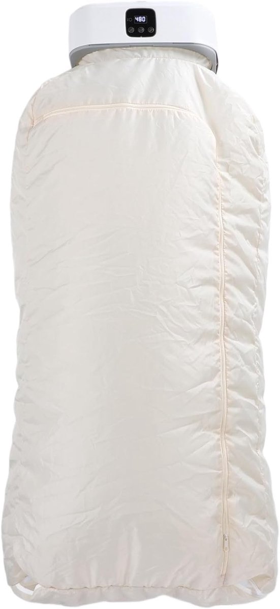 Draagbare Wasdroger Compacte Droger Snel Kleding Drogen Met Afstandsbediening 10 kg Capaciteit Wit