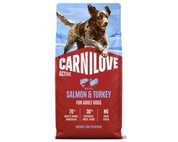 CARNILOVE SALMON & TURKEY ADULT 12KG