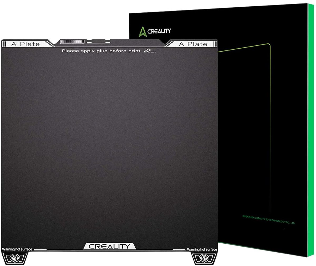 Bouwplaat - Printplatform - 3D Printen - Epoxy Hars Coating - 235 x 237 mm - Zwart