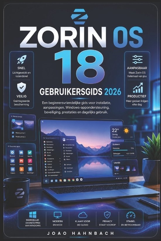 Zorin OS 18 Gebruikershandleiding 2026 - cover