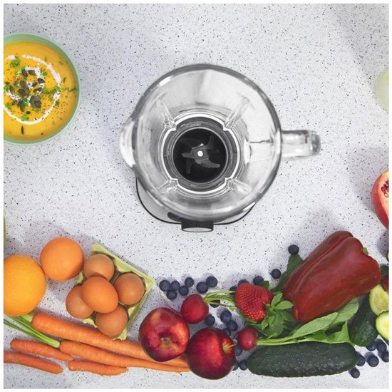 MIXER CECOTEC POWER BLACK TITANIUM 1800 2,1 L 1800W ROESTVRIJ STAAL van Cecotec — afbeelding 3
