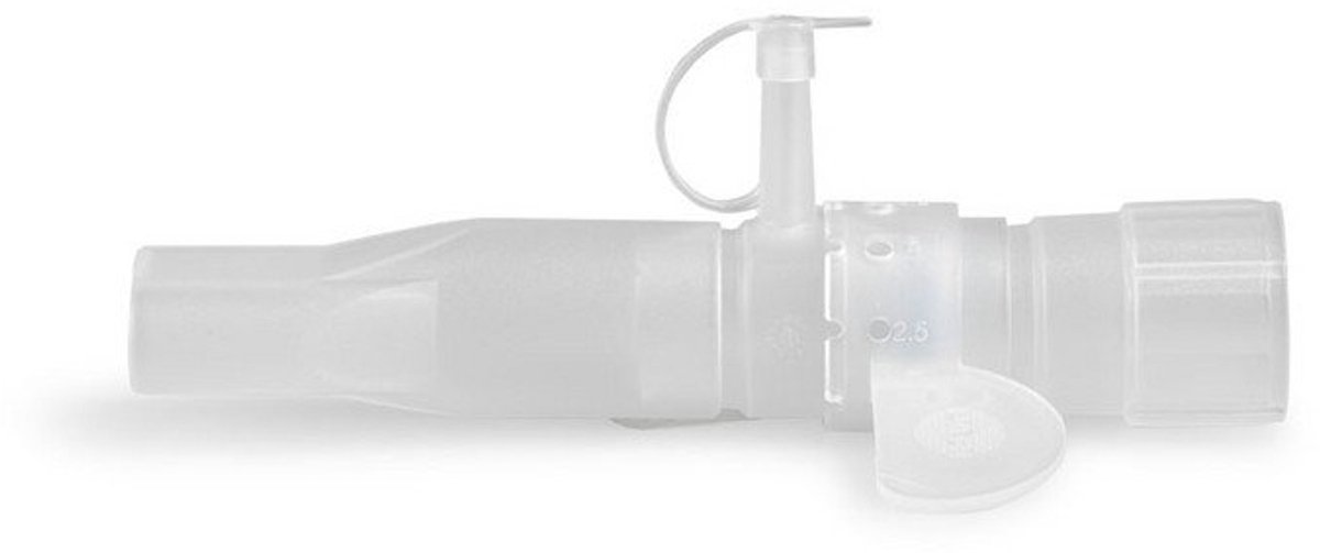 PARI PEP S Ademtherapie Systeem met Mondstuk - Positive Expiratory Pressure (PEP) voor Slijmverwijdering & Longreiniging - Incl. Neusclip, Slang & Klep - Thuis & Klinisch Gebruik