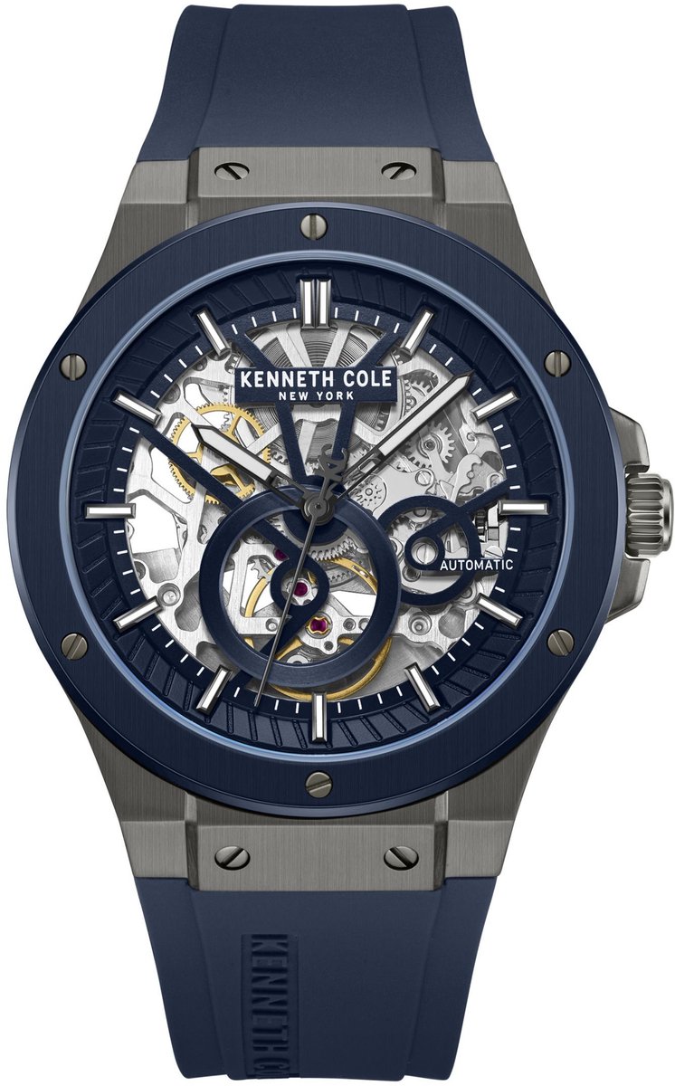 Automatisch horloge Automatic Silicon Round