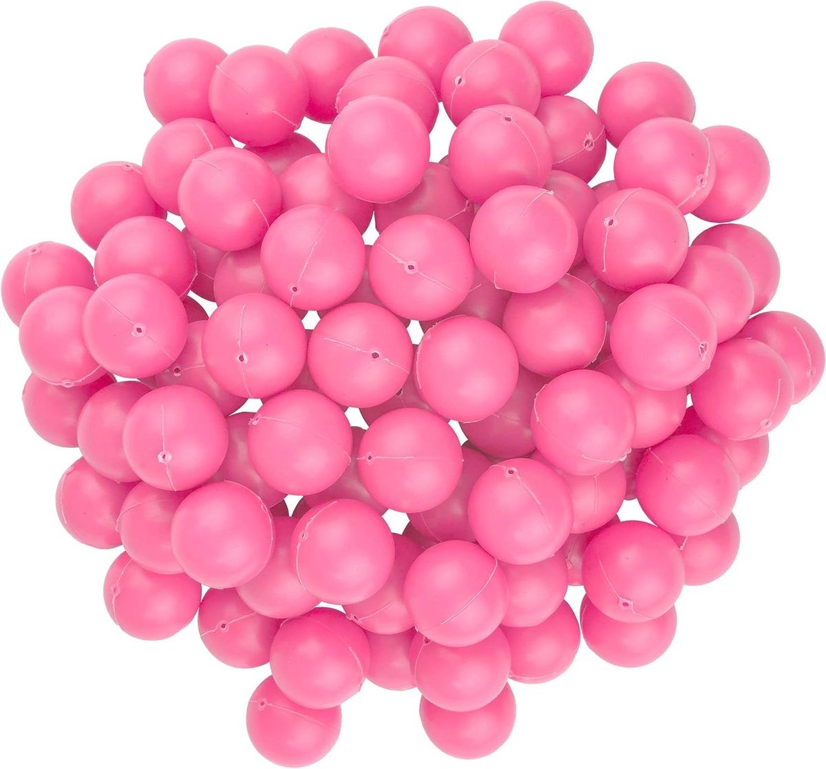 Mini Tafeltennisballen - Biertennisballen Rond - Feestjes Versieren - Grote Terugslag - 19 mm - Roze