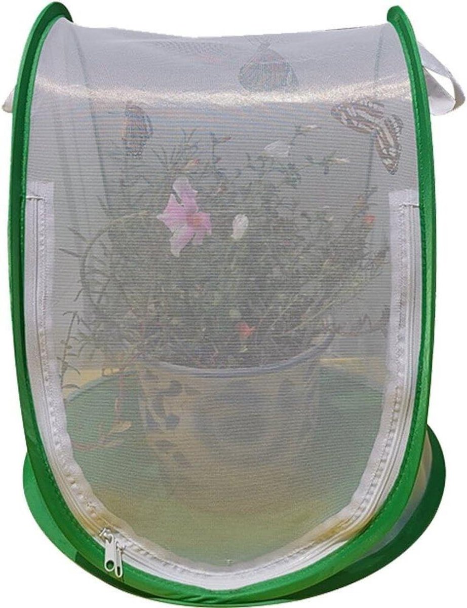 Mini Plant Kas - Kweekkoepel Protector - Planten Kweken - Duurzaam Opvouwbaar - 33x37cm - Groen
