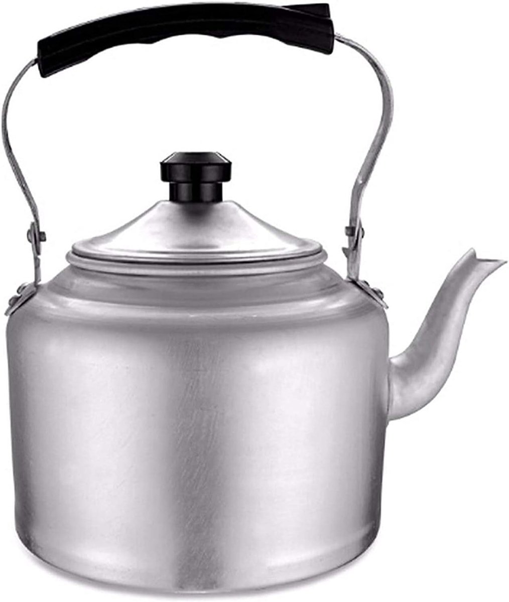 Fluitende Theeketel - Grote Ketel - Water Koken - Gelijkmatige Warmte - 4 Liter - Zilver