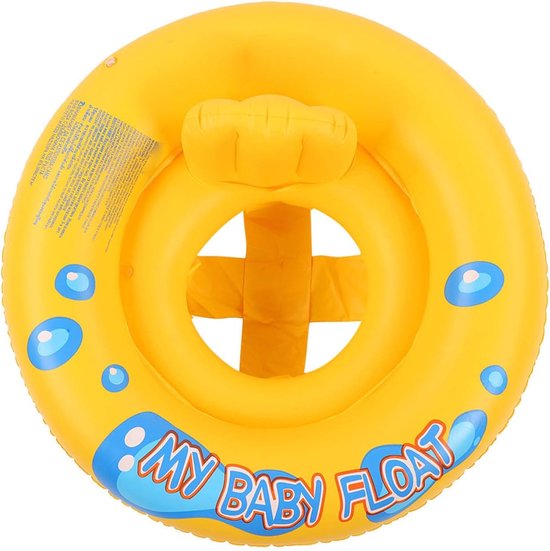 Baby Zwemzitje - Opblaasbare Zwemhulp - Waterpret Veilig - Dubbele Luchtkamer - 8-48 Maanden - Blauw — afbeelding 3