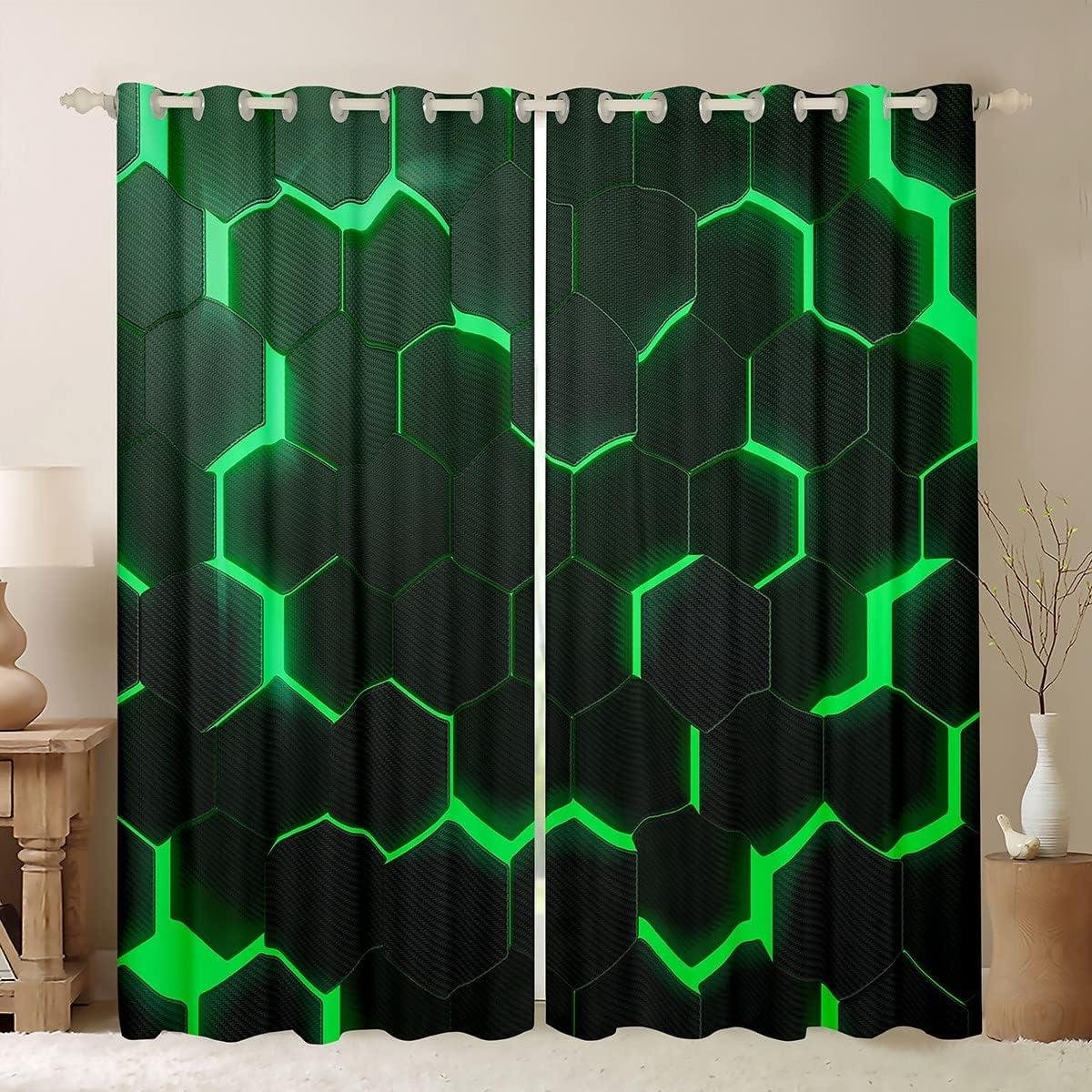 Honingraat Gordijnen - Zeshoekige Raambehandeling - Slaapkamer Decoratie - Zachte Fluweel 