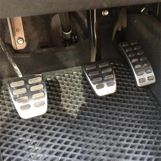 Pedaalhoezen Auto - Voetpedaal Covers - Veiliger Rijden - Antislip Ontwerp - Set van 2 - Metaal — afbeelding 2