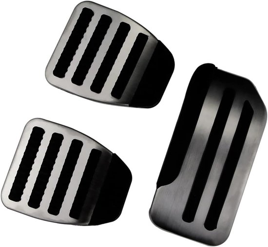 Pedaalhoezen Auto - Gas Rem Covers - Veiliger Rijden - Antislip Oppervlak - 2 Stuks - Metaal — afbeelding 4