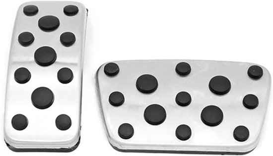 Pedaalhoezen Set - Auto Voetpedalen - Verbeter Rijervaring - Antislip Rubber - 2 Stuks - Metaal — afbeelding 2
