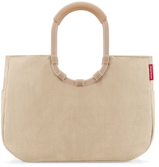 Reisenthel Loopshopper L Shopper - 25L - Frame Cord Sand Beige