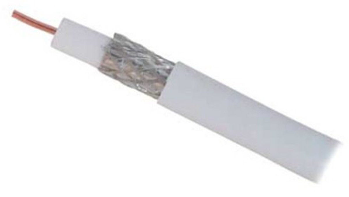 SAT-Kabel 1,1/5,0 doppelt geschirmt CCS >90 dB 50m