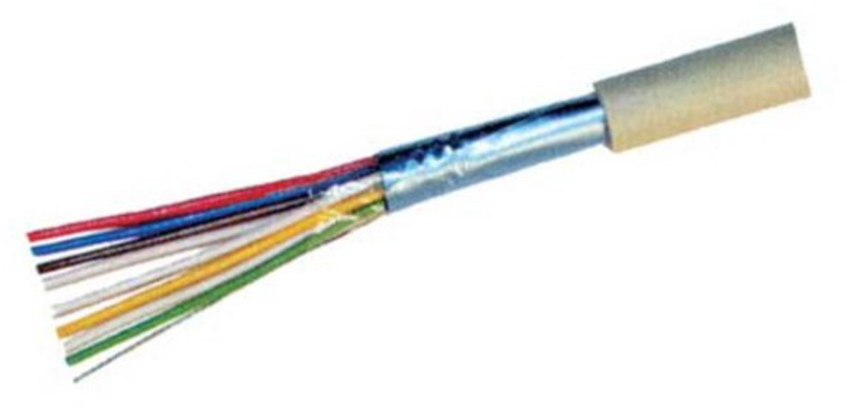 Telefonkabel 4x2x0 6mm² J-Y(ST)Y rund 10m