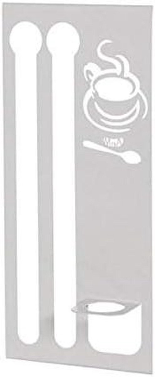 Koffiecapsulehouder - Capsulehouder - Koffie Maken - Italiaans Design - 20 x 44 cm - Wit Marmer