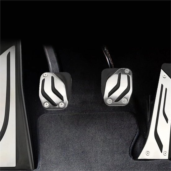 Pedaalhoezen Set - Auto Pedaal Covers - Verbeter Rijervaring - Antislip Ontwerp - MT with Rest - Metaal — afbeelding 3