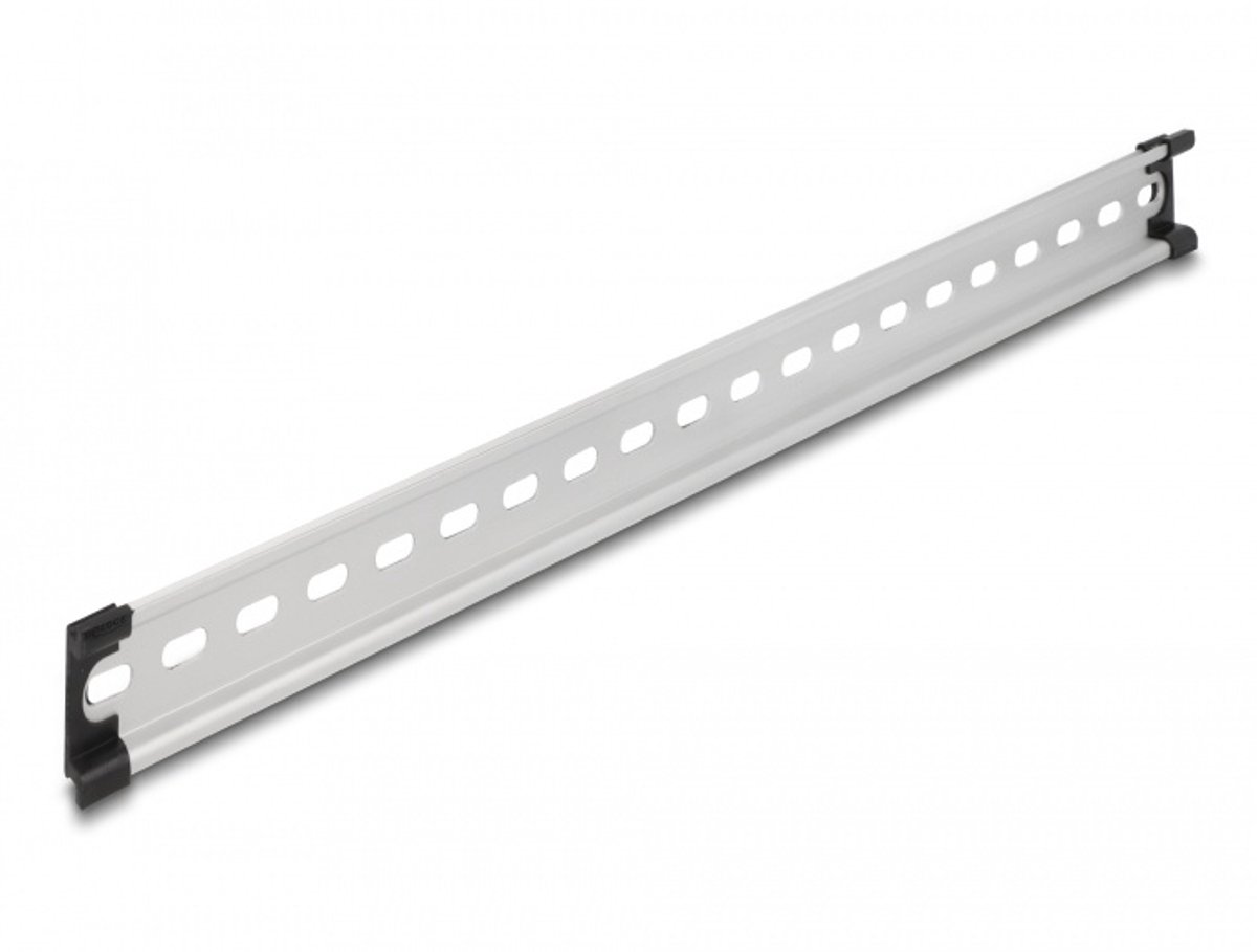 Delock DIN Rail 35 x 7.5 mm (50 cm) Aluminium