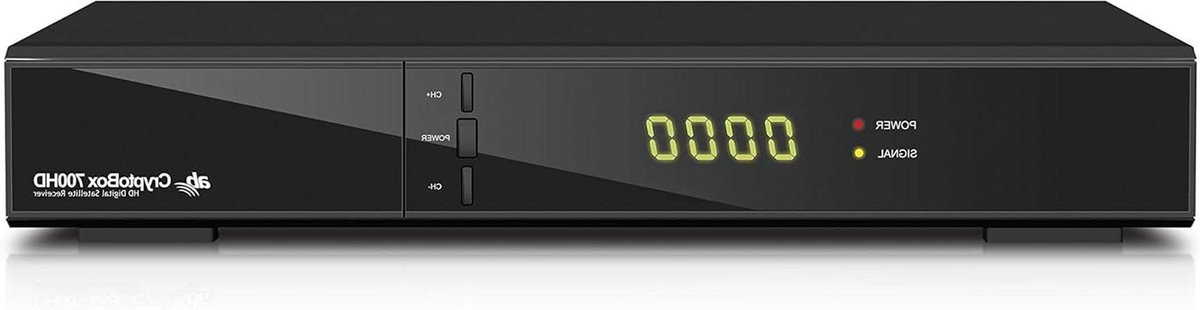 Satellietontvanger - Digitale Receiver - TV Kijken - Full HD HEVC H.265 - 26 x 186 cm - Zwart