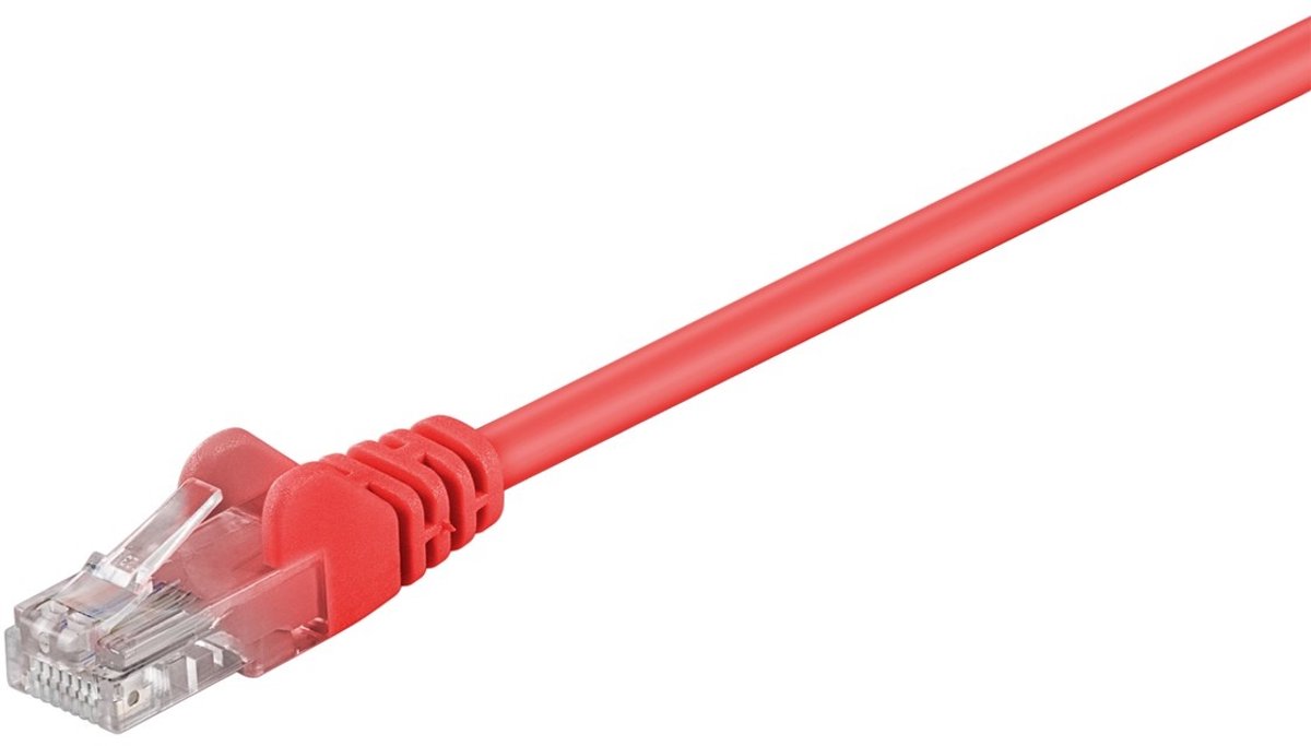 DSIT CAT5E Netwerkkabel - RJ45 - Rood - 15 m