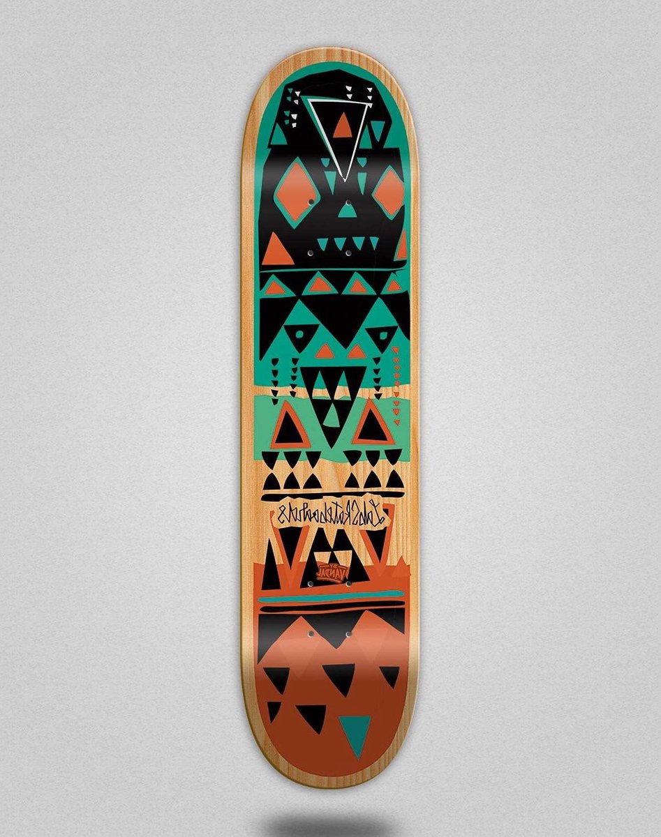 Skateboard Deck Onderdeel Plank Street Skateboarding Duurzaam Ontwerp 8.5 Inch Natuurlijk