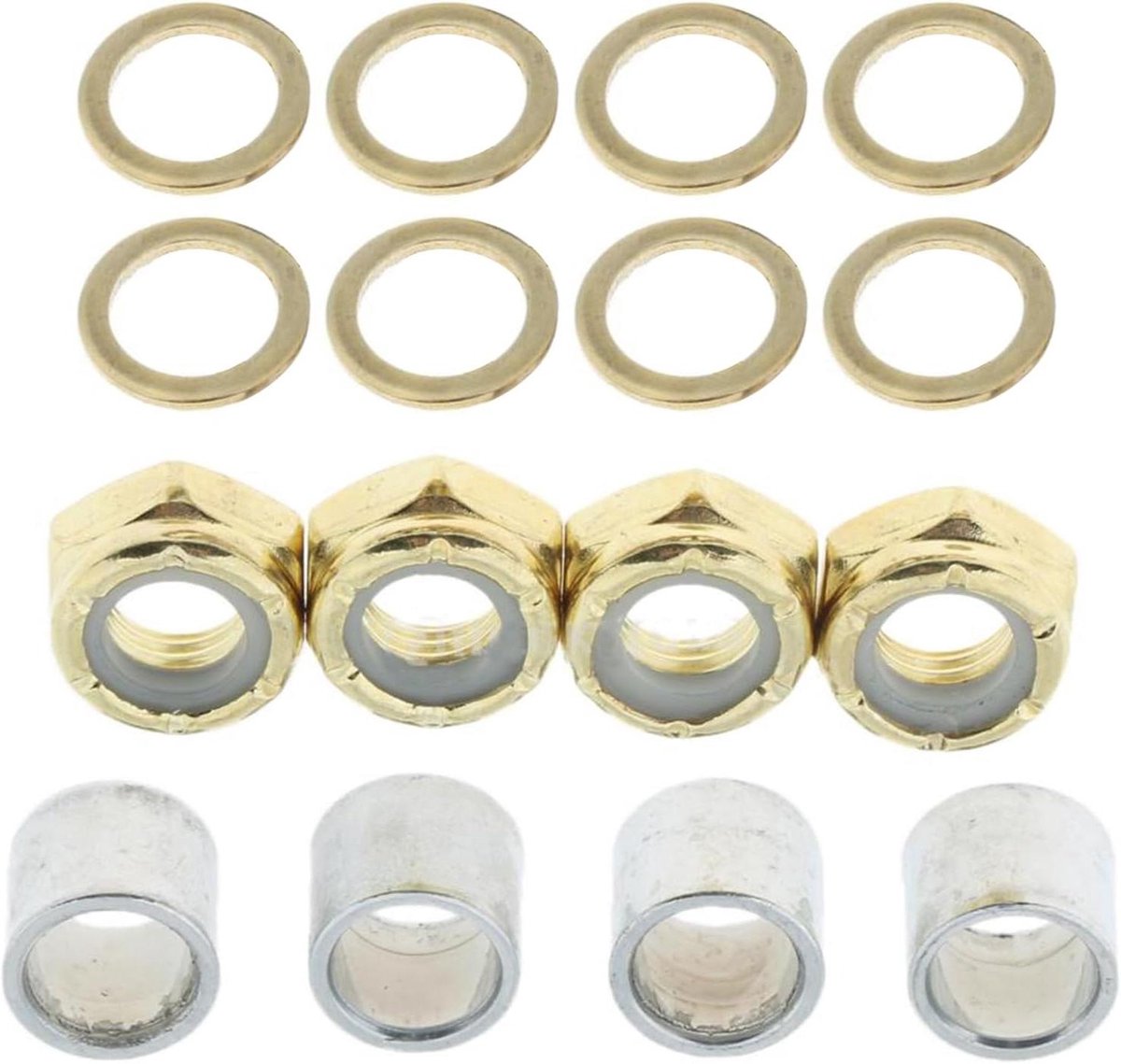 Skateboard Onderdelen Set Longboard Accessoires Verbeter Je Rit Duurzaam Metaal Complete Set