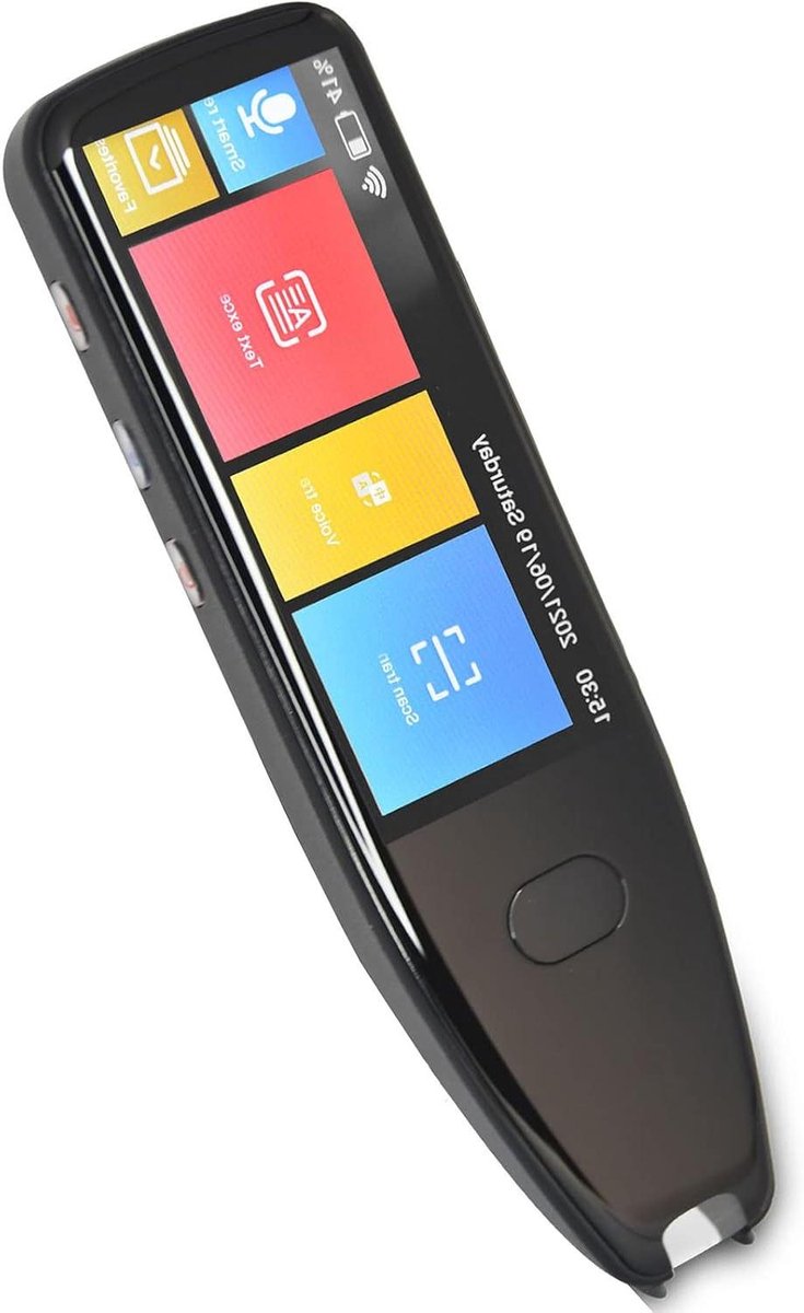 Leespen Scanner - Tekst naar Spraak - Studie Ondersteuning - Automatische Transcriptie - 300 Gram - Wit