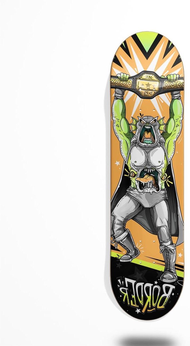 Skateboard Dek Houten Plank Straat Skaten Duurzaam Hout 8.25 Inch Meerkleurig
