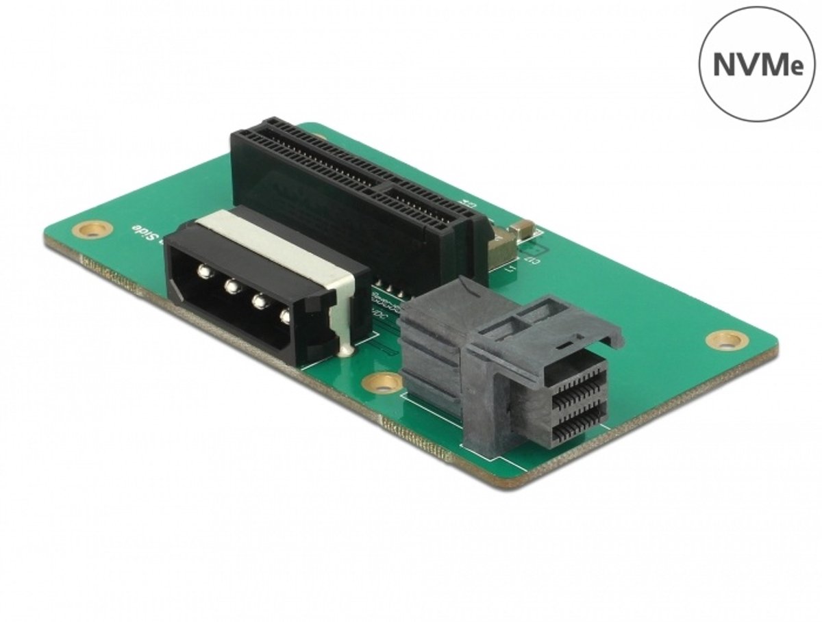 Delock Adapter SFF-8643 > PCIe x4 with fixing plate