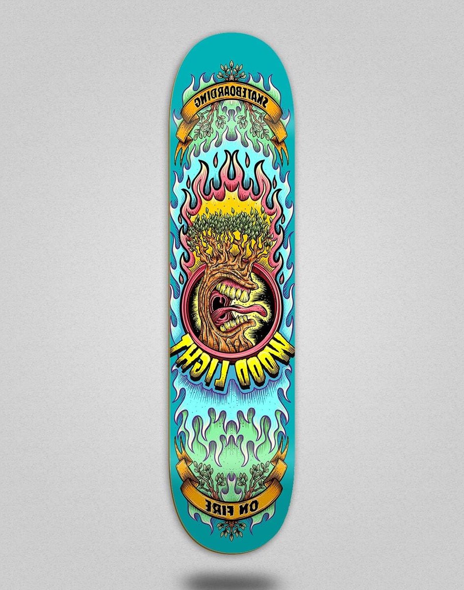 Skateboard Deck Houten Plank Straat Kunst Ontworpen voor Tricks 8.5 Inch