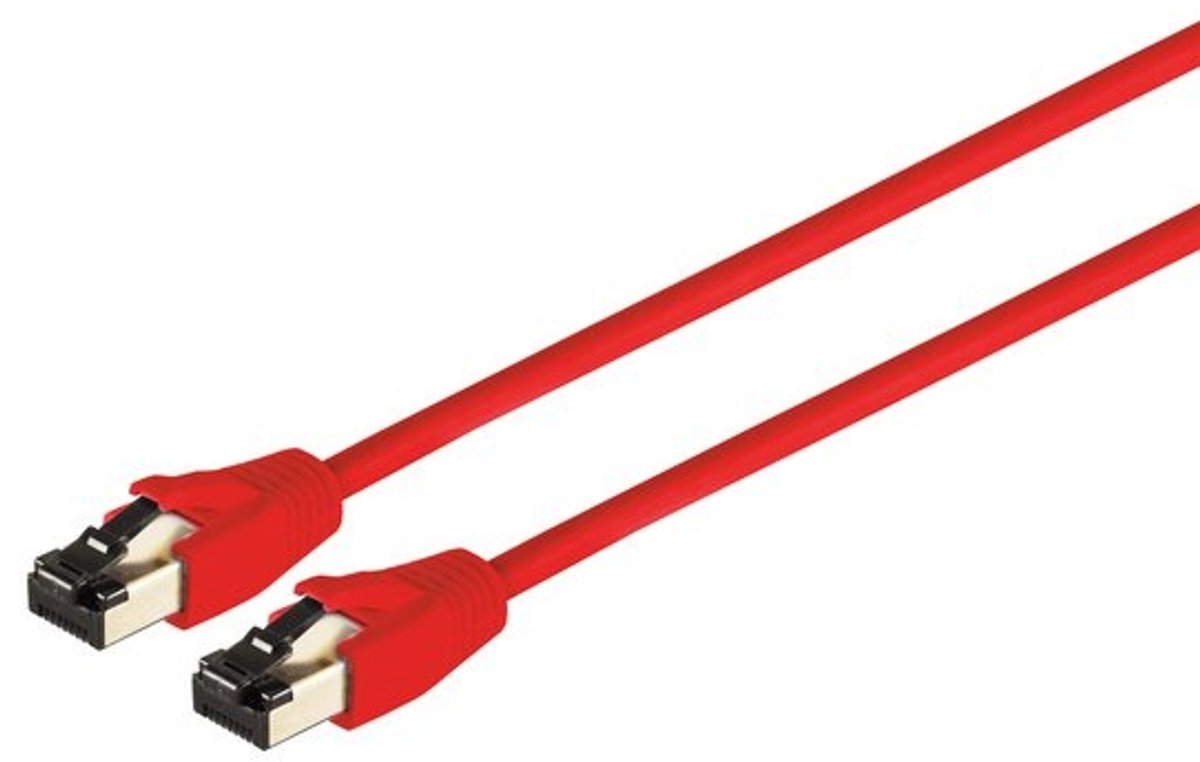 Patchkabel cat 8.1 F/FTP PIMF LSZH rot 10,0m