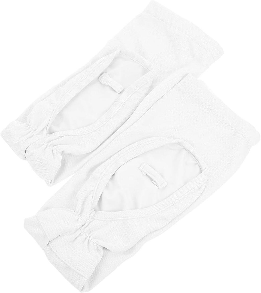 Zonnebescherming Mouwen - Outdoor Handschoenen - Bescherming Tegen Zon - Sneldrogend Ademend - 53 x 13 cm - Wit