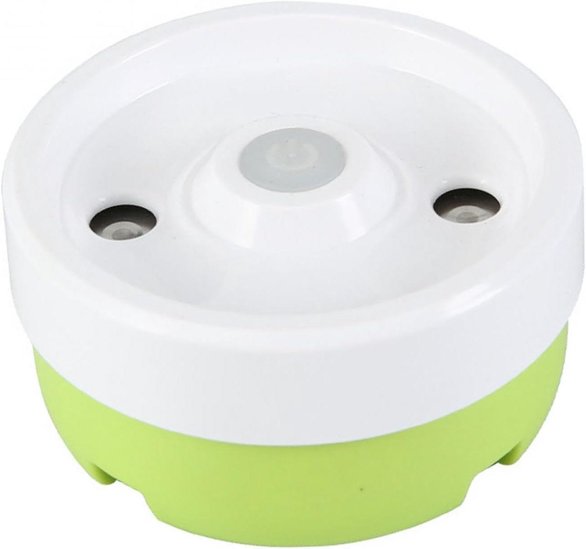 Shuttle Luchtbevochtiger - Birdie Tube Caps - Badminton Duurzaamheid - Stille Mist Bevochtiging - 6.7x3.5cm - Wit Groen