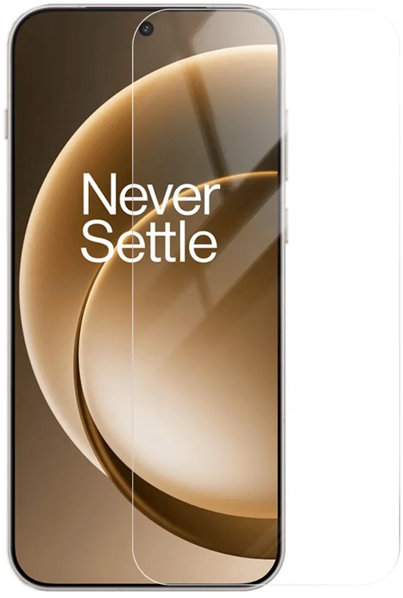 Screenprotector Gehard 9H Geschikt voor OnePlus 15 – Anti-kras - 1-Pack Tempered Glas