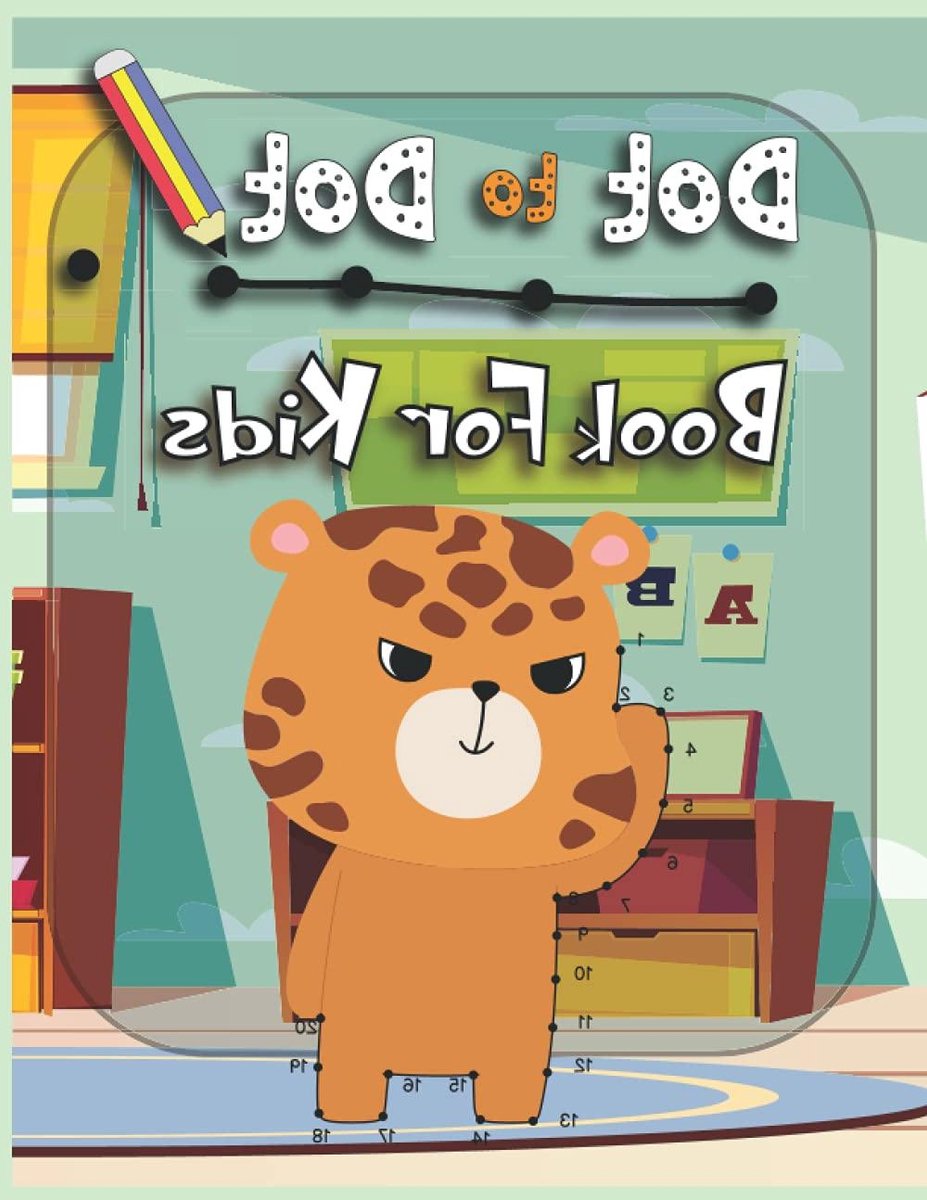 Punt tot Punt Boek - Kleurboek Puzzels - Kinderen Leren Tellen - Meer dan 50 Puzzels