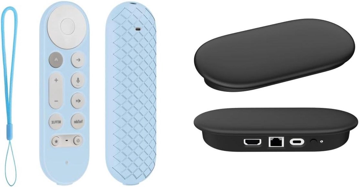 Beschermhoezen Streamer - Hoesjes Afstandsbediening - Streamer Beschermen - Nauwkeurige Pasvorm - 1 Set - Meerkleurig