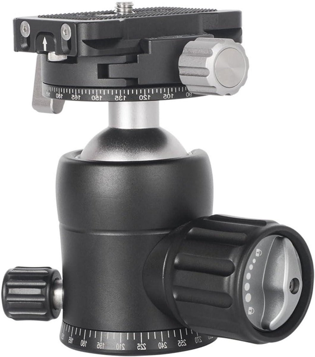 Panoramische Statiefkop - Balhoofd Camera - Professionele Fotografie - Verstelbare Demping - 8 Kg Draagvermogen - Zwart