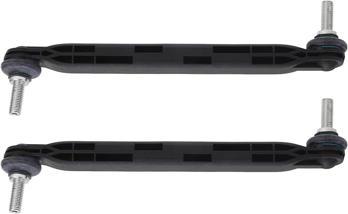 Stabilisatorstangverbinding Voor - Ophanging Stabilisator - Rijstabiliteit Verbeteren - Duurzaam Metaal ABS - 30 x 7 x 7 cm - Zilver
